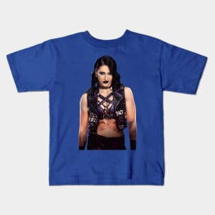 Rhea Ripley Girl Wrestler Kids T-Shirt
